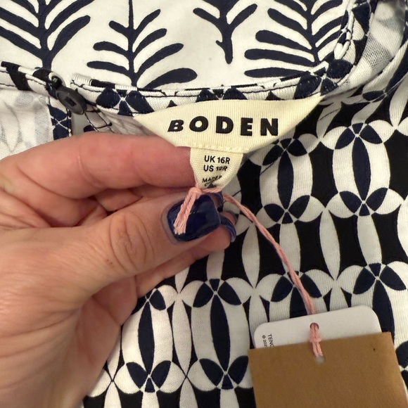 NWT Boden Geometric Dress - Picture 6 of 8